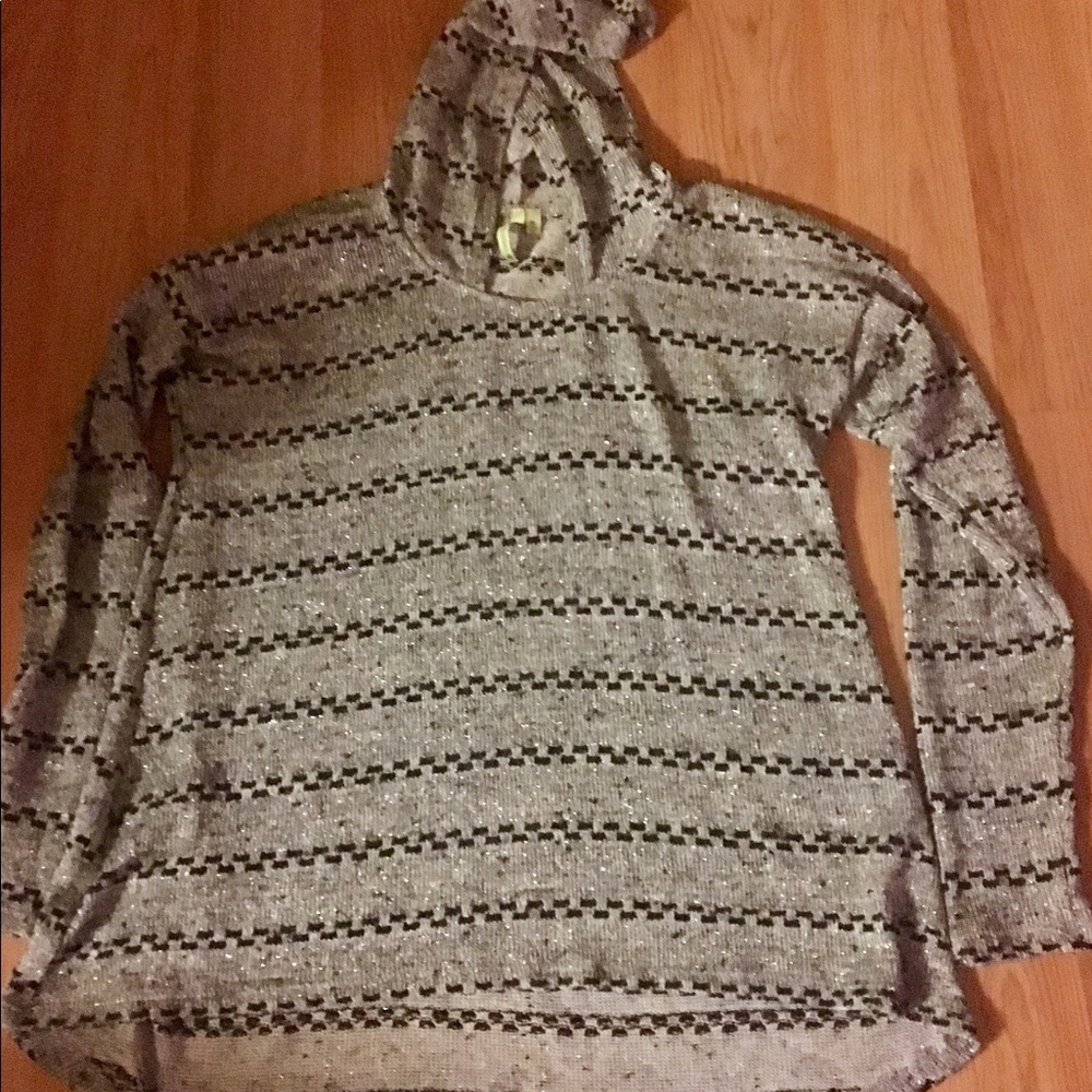Free Society Hooded Shirt Size Medium